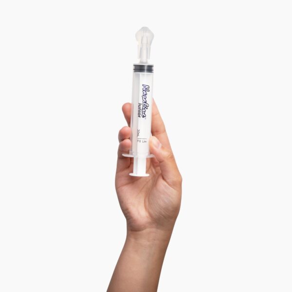 Nasaline® Junior Nasal Rinsing System with 10 Premixed Saline Packets - Image 3