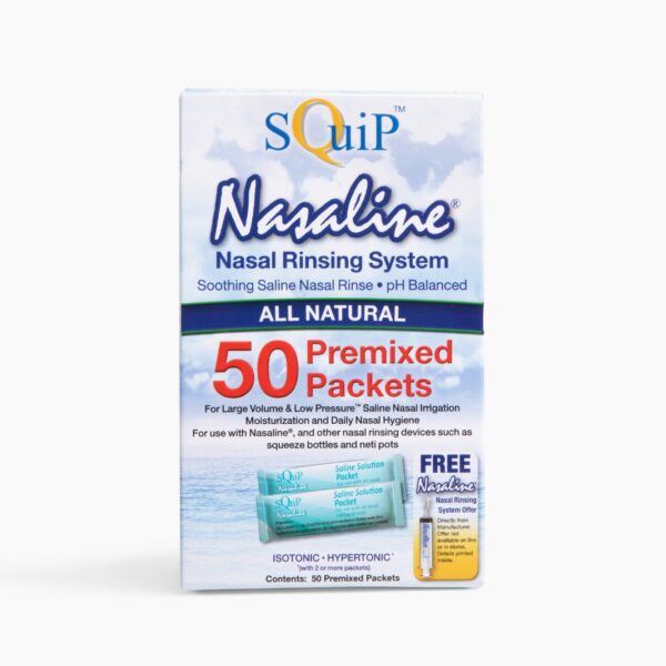 Nasaline® Salt - Box of 50 Premixed Saline Packets - Image 3