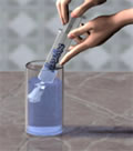 Nasaline - Nasal Irrigation System - Extract Saline Solution into Syringe