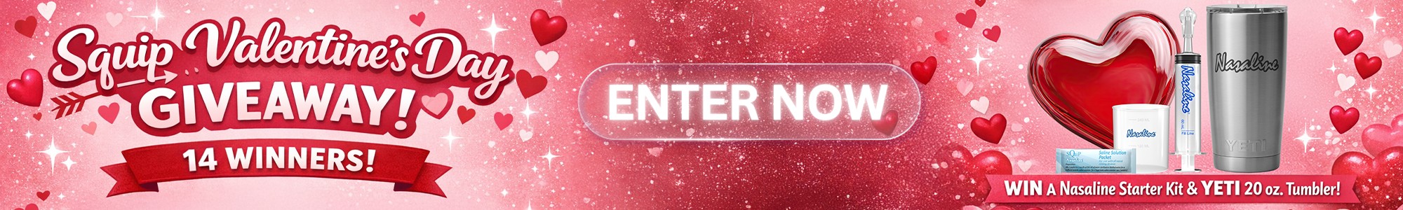 Squip Valentine's Day Giveaway 2026 - Web Banner